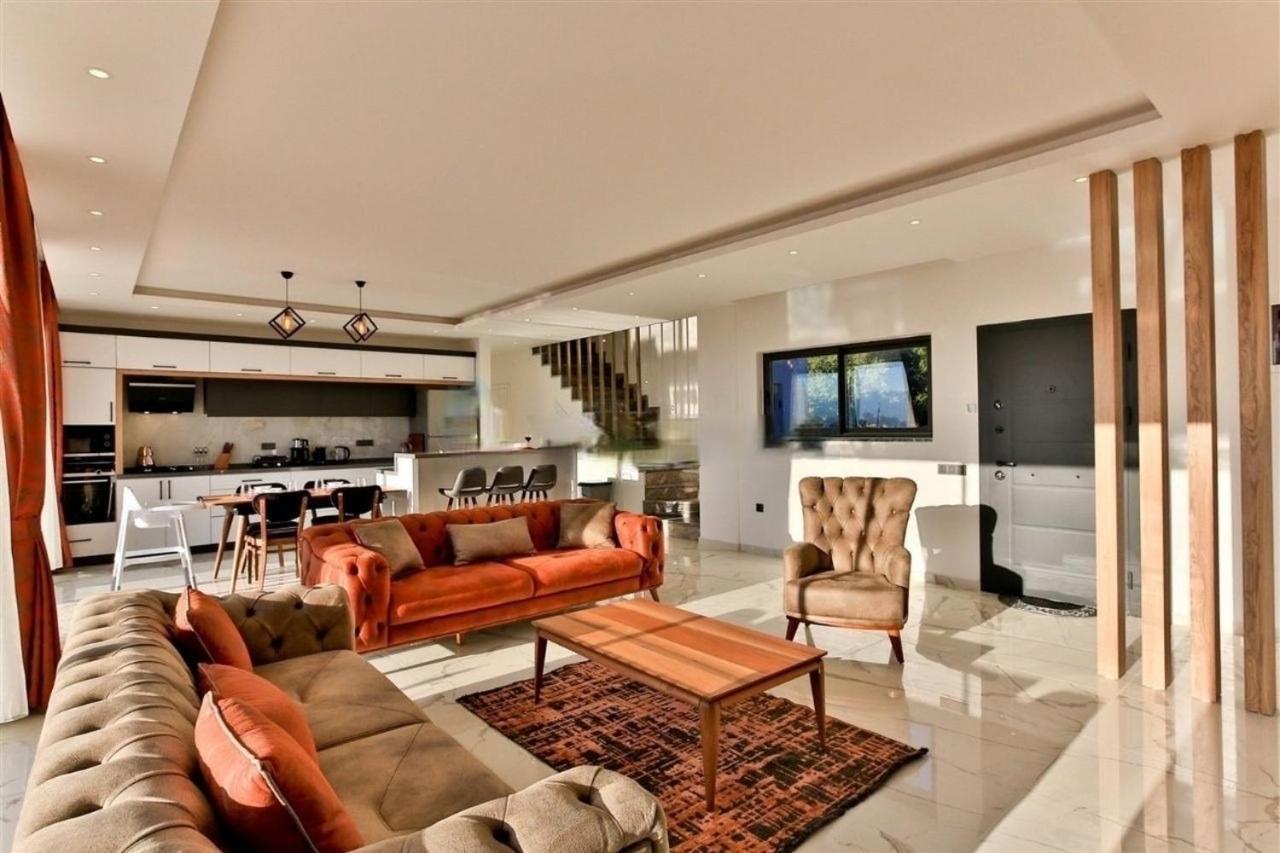 Villa Lycian-Kalkan 3 Bedroom-2 Jakuzzies-Sauna-Turkish Hamam-Huge Private Pool And Lovely Garden كاس المظهر الخارجي الصورة