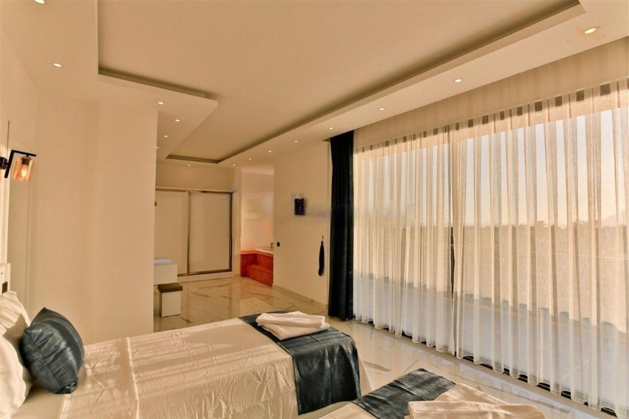 Villa Lycian-Kalkan 3 Bedroom-2 Jakuzzies-Sauna-Turkish Hamam-Huge Private Pool And Lovely Garden كاس المظهر الخارجي الصورة