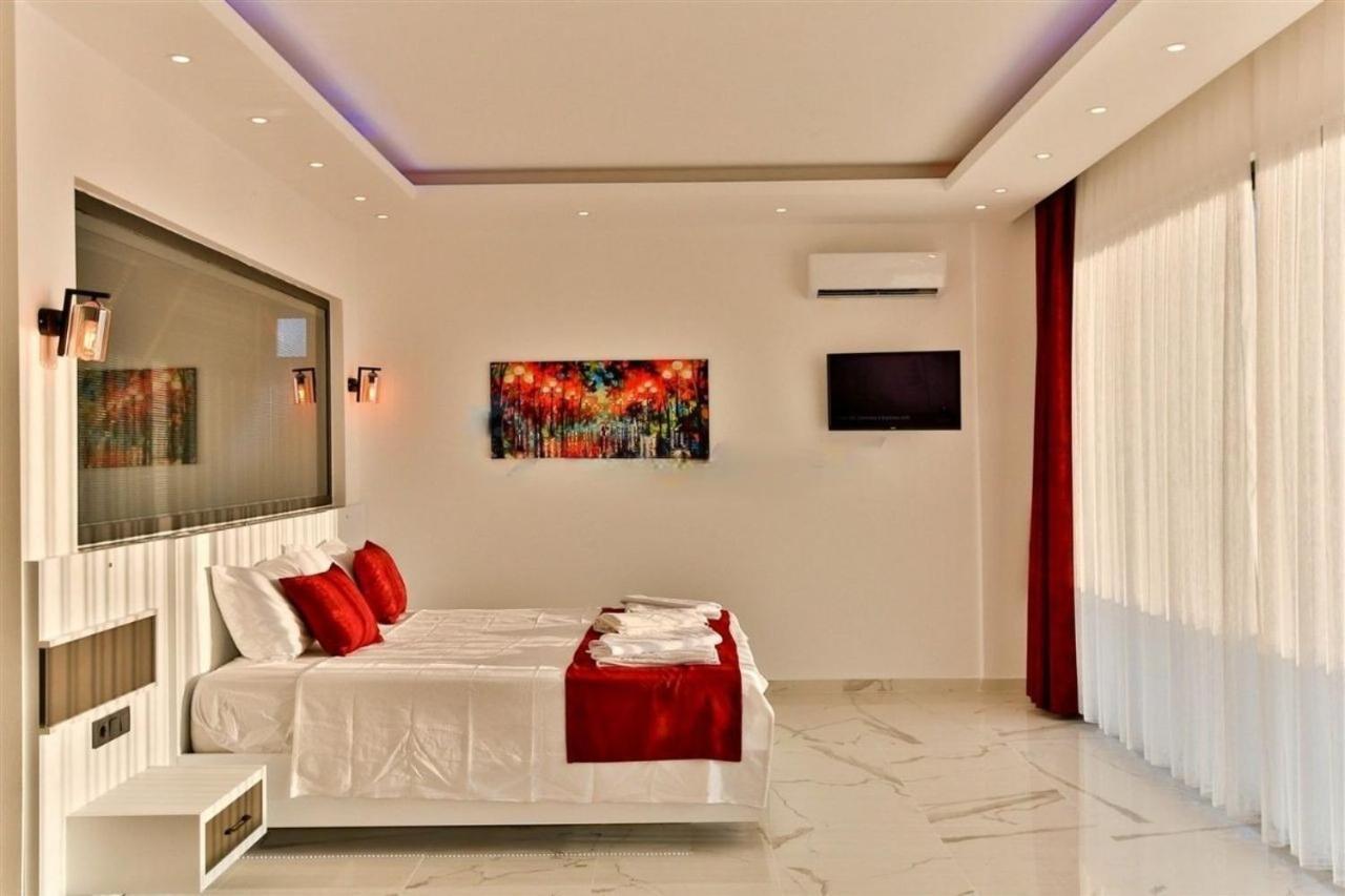 Villa Lycian-Kalkan 3 Bedroom-2 Jakuzzies-Sauna-Turkish Hamam-Huge Private Pool And Lovely Garden كاس المظهر الخارجي الصورة